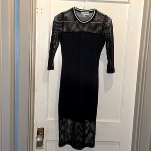 Black ‘Almost Famous’ Size M Net Dress